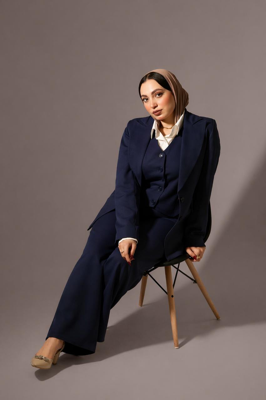 Formal Suit - Navy Blue - Image 4