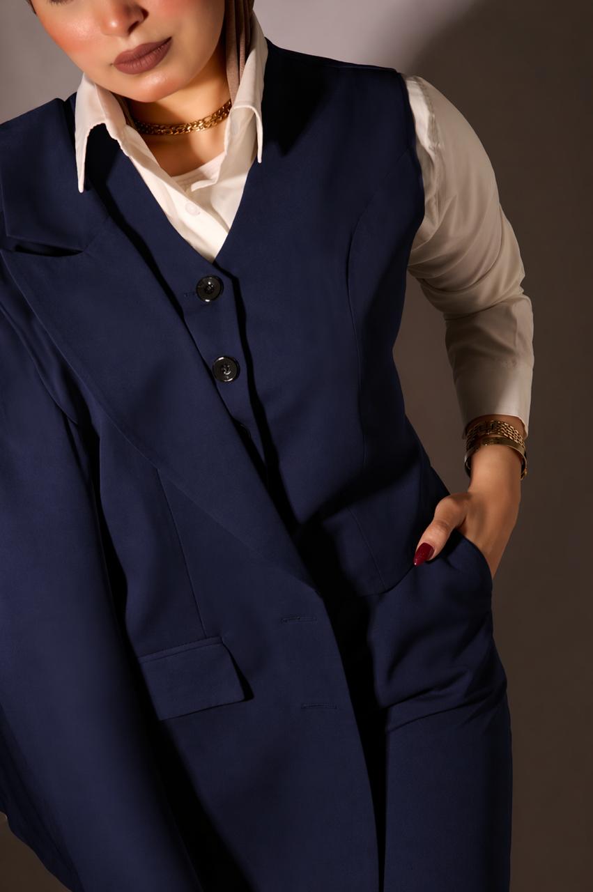 Formal Suit - Navy Blue - Image 3