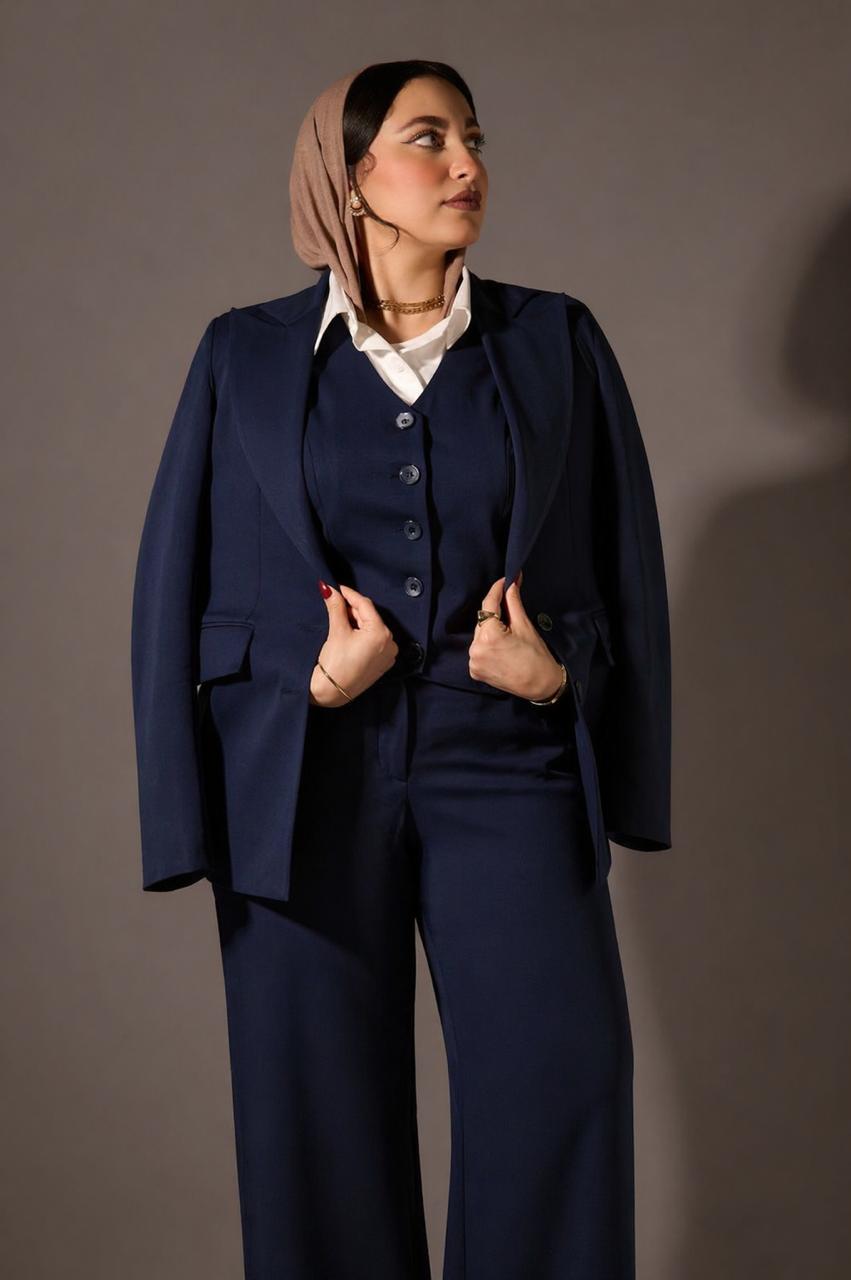 Formal Suit - Navy Blue - Image 2
